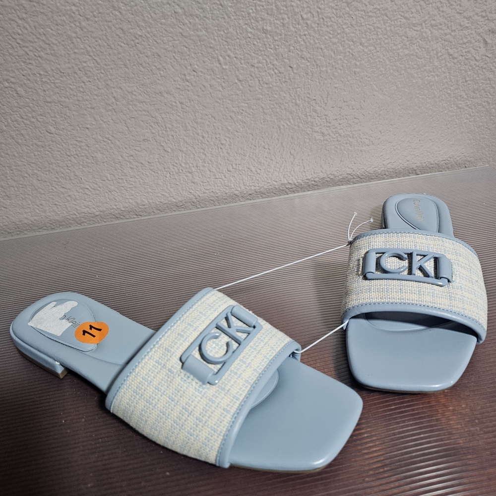 Calvin Klein Collection Blue Sandals